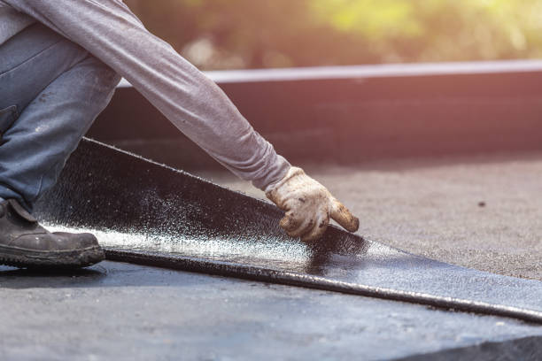Professional Crawl Space Encapsulation technician working in Mount Gilead, OH